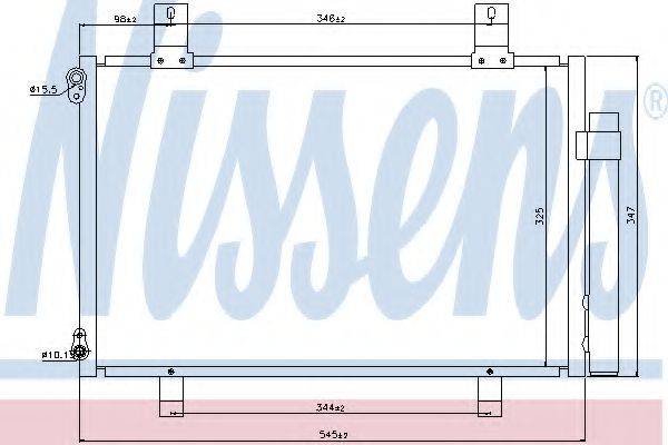 Конденсатор, кондиціонер NISSENS 940057