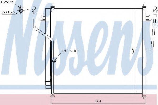 Конденсатор, кондиціонер NISSENS 940503