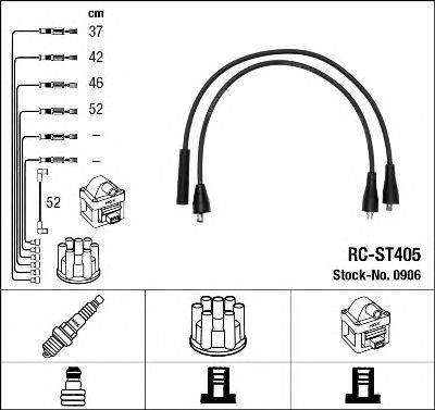 Комплект дротів запалення NGK 0906