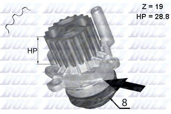 Водяний насос DOLZ A224