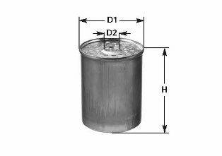 Паливний фільтр CLEAN FILTERS DN 222