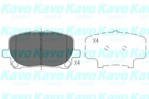 Комплект гальмівних колодок, дискове гальмо