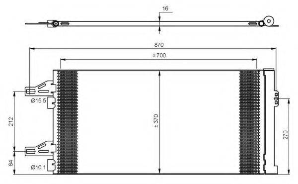 Конденсатор, кондиціонер NRF 35895