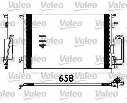 VALEO 817647 Конденсатор, кондиціонер