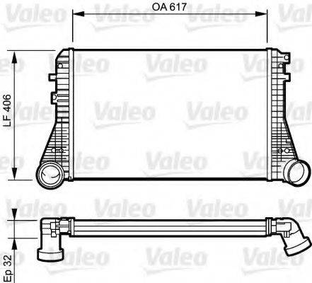 Інтеркулер VALEO 818795