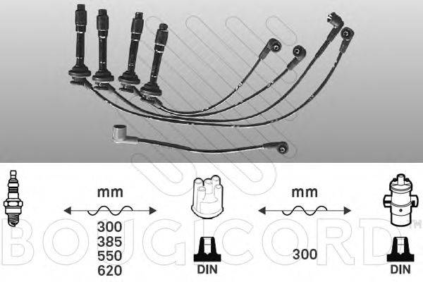 BOUGICORD 6820 Комплект дротів запалення