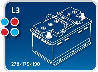 Стартерна акумуляторна батарея IPSA TME70