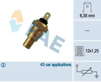 FAE 31650 Датчик, температура охолоджуючої рідини