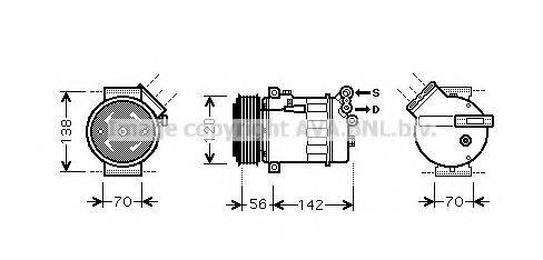 Компресор, кондиціонер AVA QUALITY COOLING OLK313