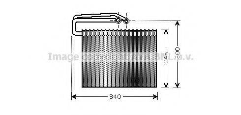 Випарник, кондиціонер AVA QUALITY COOLING OLV399