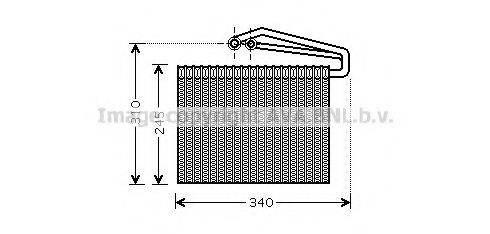 Випарник, кондиціонер AVA QUALITY COOLING OLV400