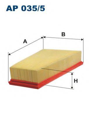 Повітряний фільтр FILTRON AP035/5