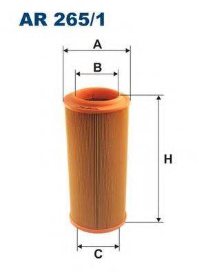 Повітряний фільтр FILTRON AR265/1