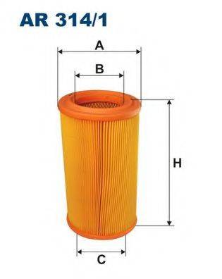 Повітряний фільтр FILTRON AR314/1