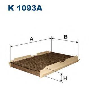 Фільтр, повітря у внутрішньому просторі FILTRON K1093A