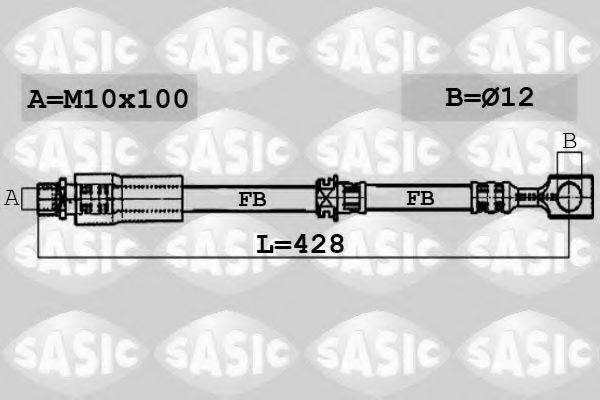 Гальмівний шланг SASIC 6606083