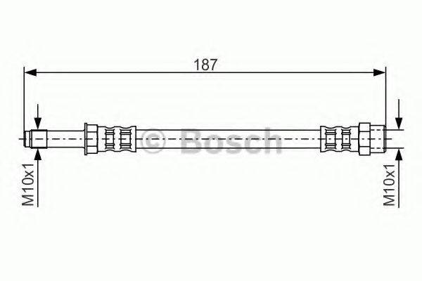 Гальмівний шланг BOSCH 1 987 476 715