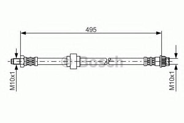 Гальмівний шланг BOSCH 1 987 476 953