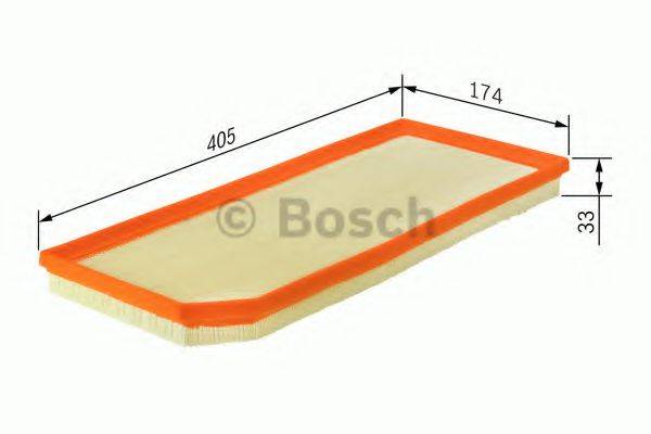 Повітряний фільтр BOSCH F 026 400 178