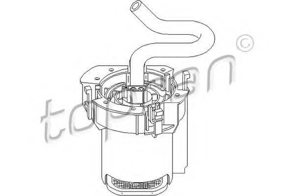 Паливний насос TOPRAN 207 406