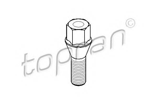 Болт для кріплення колеса TOPRAN 201 852