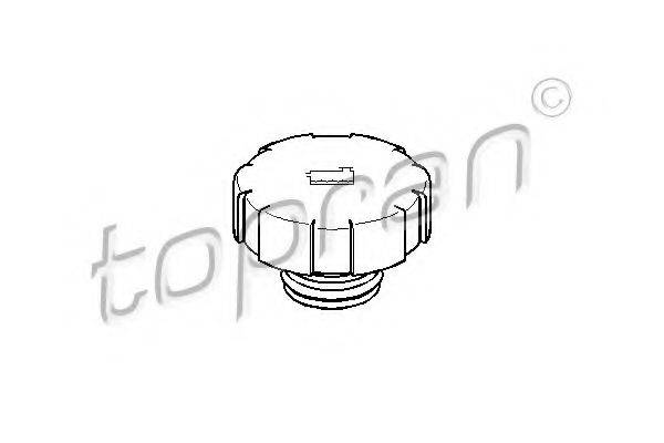 TOPRAN 206670 Кришка, резервуар охолодної рідини