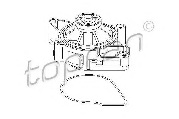 Водяний насос TOPRAN 207 160