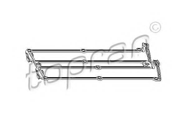 Прокладка, кришка головки циліндра TOPRAN 302 277
