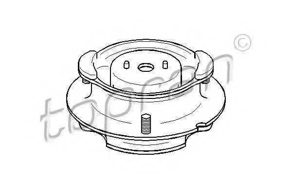 Опора стійки амортизатора TOPRAN 400 044
