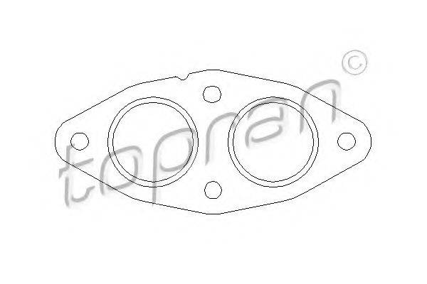 Прокладка, труба выхлопного газа