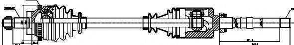 Приводний вал GSP 210012
