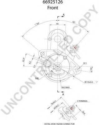 PRESTOLITE ELECTRIC 66925126 Стартер