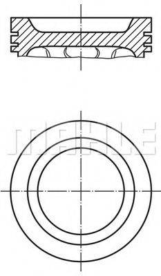 Поршень PERFECT CIRCLE 56 08748 0W