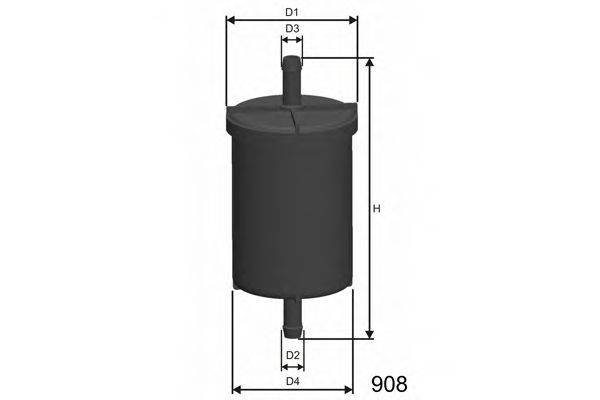 Паливний фільтр MISFAT E515