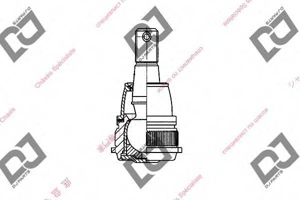 DJ PARTS DB1029 Несучий / напрямний шарнір