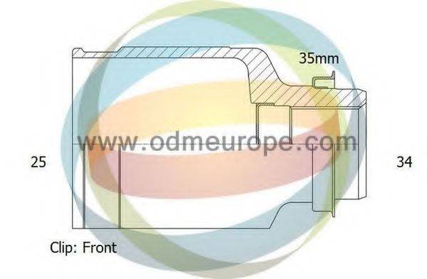 Шарнірний комплект, приводний вал ODM-MULTIPARTS 14-236091