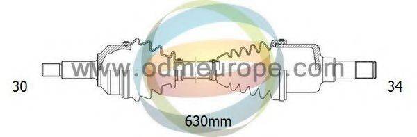 Приводний вал ODM-MULTIPARTS 18-231120