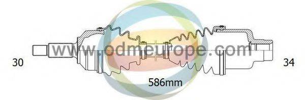 Приводний вал ODM-MULTIPARTS 18-232120