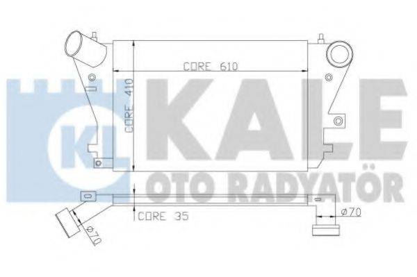 Інтеркулер KALE OTO RADYATOR 342100