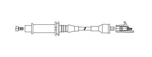 Провід запалювання BREMI 601/80