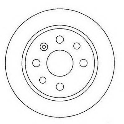 Гальмівний диск JURID 561961JC