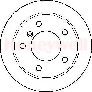 BENDIX 562156B Гальмівний диск