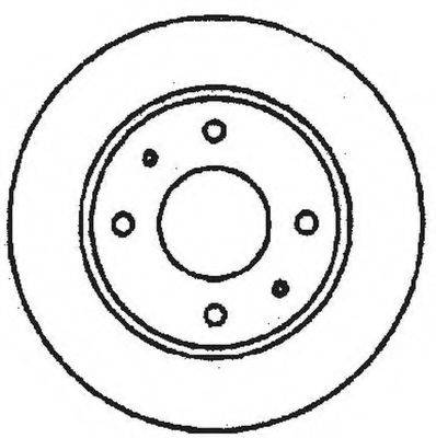 BENDIX 561563B Гальмівний диск