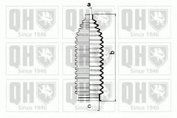 QUINTON HAZELL QG1351 Комплект пильника, рульове управління