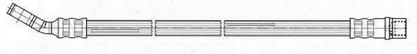 Гальмівний шланг FERODO FHY3043