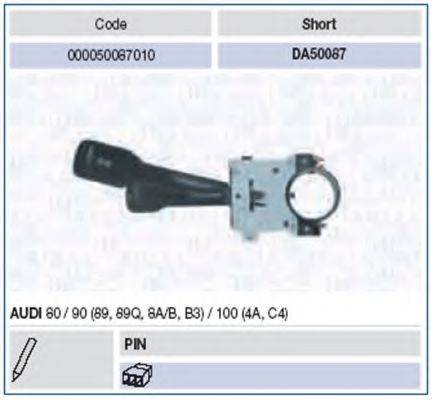 Вимикач на колонці кермового керування MAGNETI MARELLI 000050087010