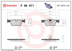 BREMBO p06071