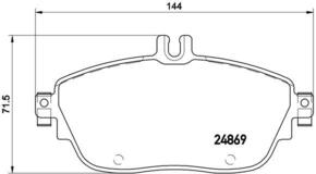 BREMBO p50093