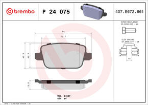 BREMBO p24075