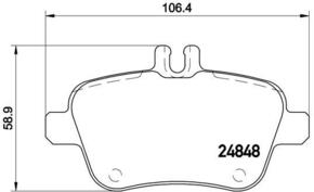BREMBO p50091
